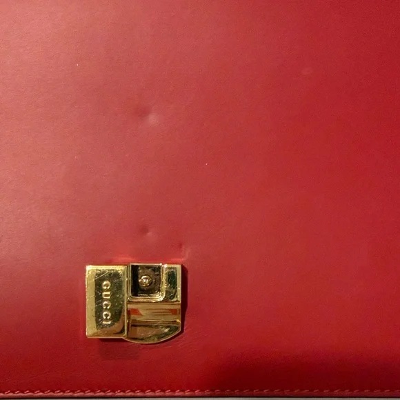 ***SOLD*** GUCCI Calfskin Small Sylvie Shoulder Bag w\COA - Picture 10 of 16